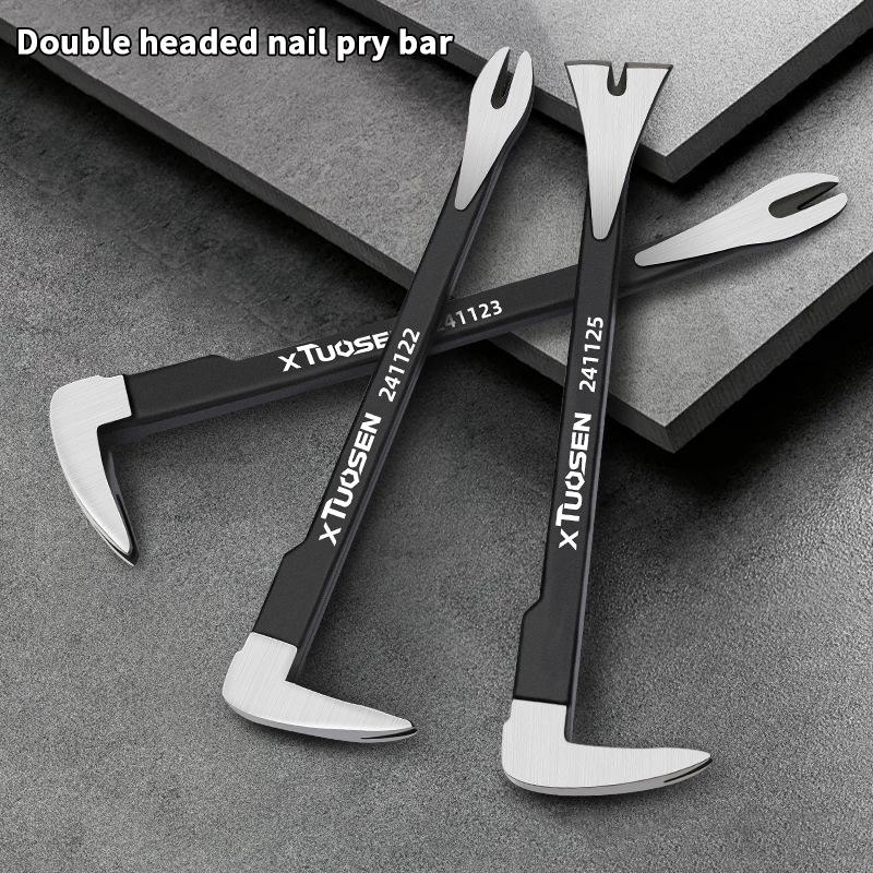 Multi Functional Nail Remover Pry Stick Woodworking Dismantling Tool Wall Cement Nail Remover Cannon Nail Remover