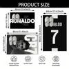 C-CR7 Football Ronaldo Floor Mat Soft Non Slip for Entry Door Bathroom Indoor Home Decorative Carpet