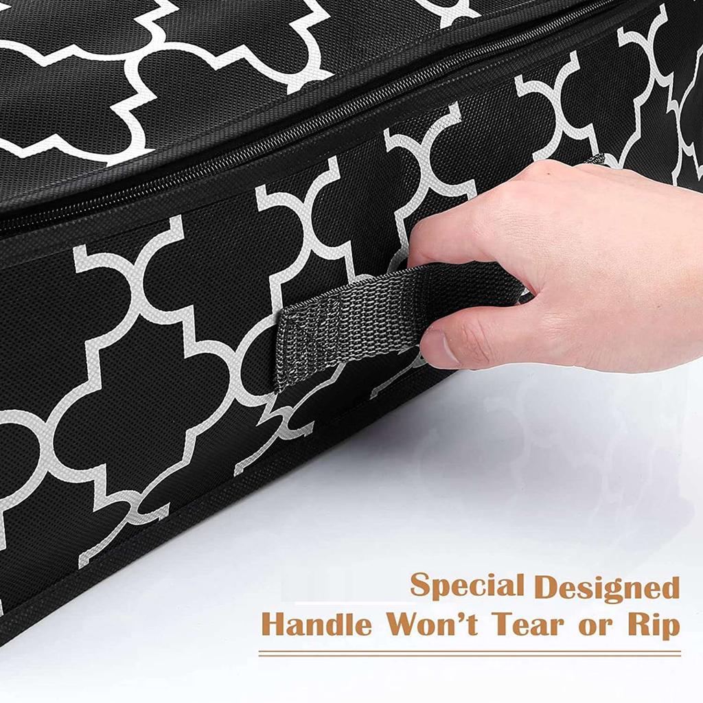 M-Modern-Storage Bins, Under Bed Storage Containers, Foldable Clothes Storage Box, Storage Organizer, With Handles Clothing