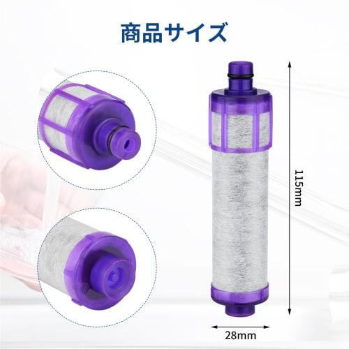 JF-22 Replacement Water Purification Cartridges, Set of 3, Compatible with JF-20 and JF-21 All-in-One Faucets, Antibacterial, High Chlorine Removal, W