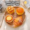 Soft Bread Squishy Toy Sensory Fidget Squeeze Toy Funny Slow Rising Toy  for Adults Kids Gift