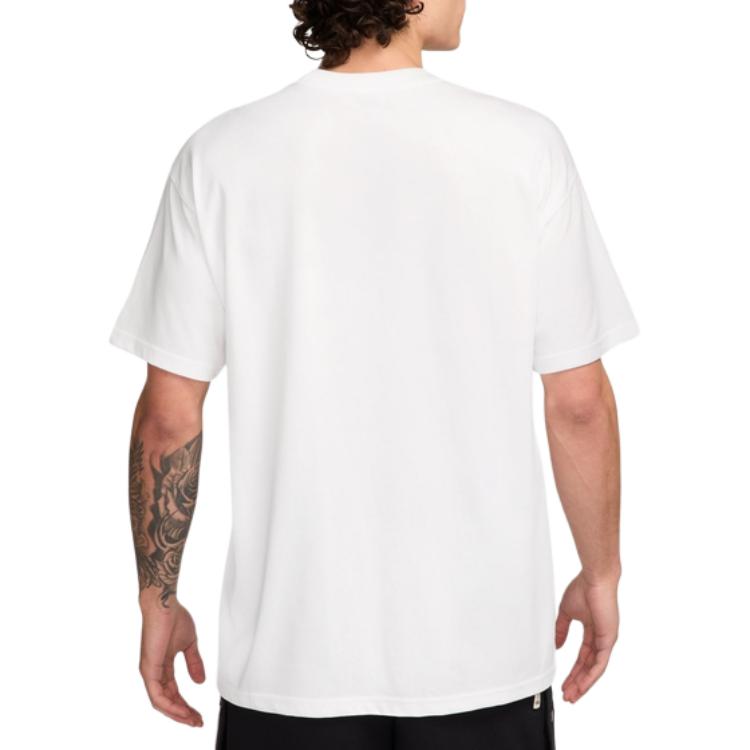 Nike LeBron Men's Max90 Basketball T-Shirt White HJ3341-100