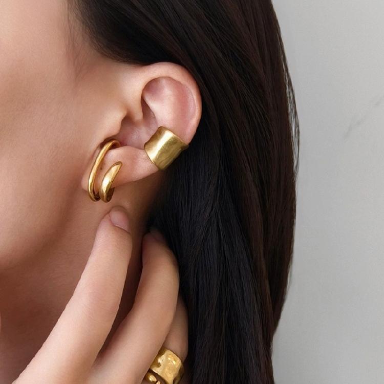 Matching Set Of 2 Delicate Ear Cuffs Easy To Wear Without Piercing Required Everyday Elegant