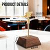 Adjustable Table Sign Holder Metal Table Number Holder Durable Price Tag Display Stand  Cafe