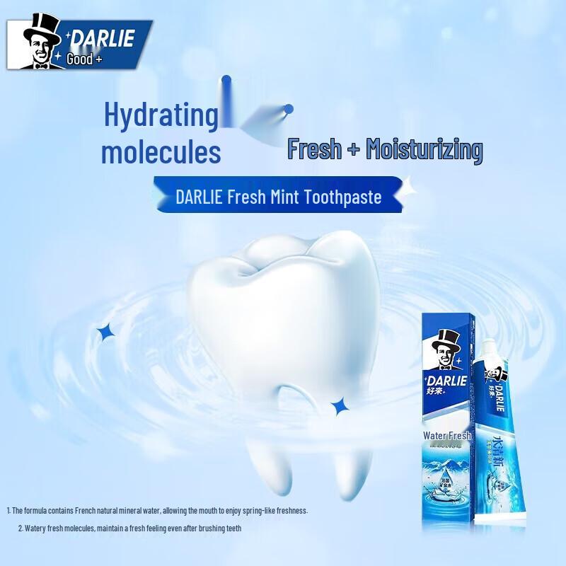 Darlie Aqua Fresh Spring Mint Fluoride Toothpaste