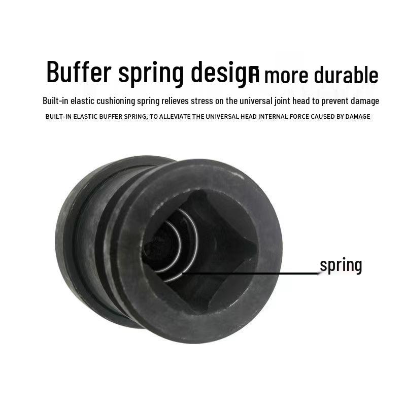 360° Swivel Universal Joint Socket Head Adapter for Electric & Pneumatic Wrenches
