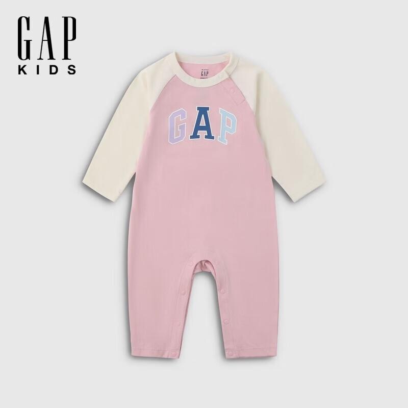

GAP Baby Winter Print Logo Cotton Romper 66/44