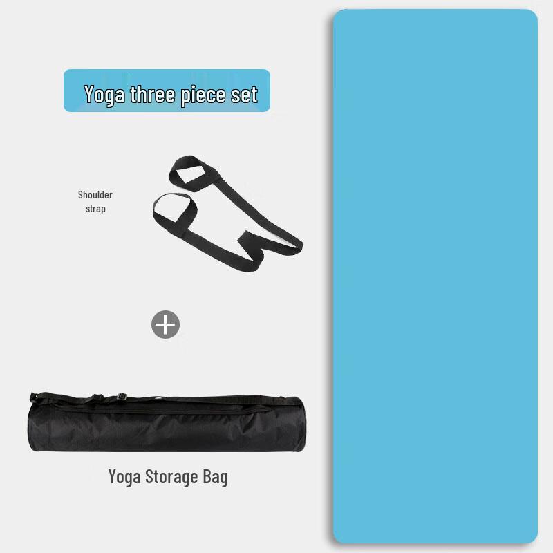 Longchan PU Natural Rubber Non-slip Yoga Mat