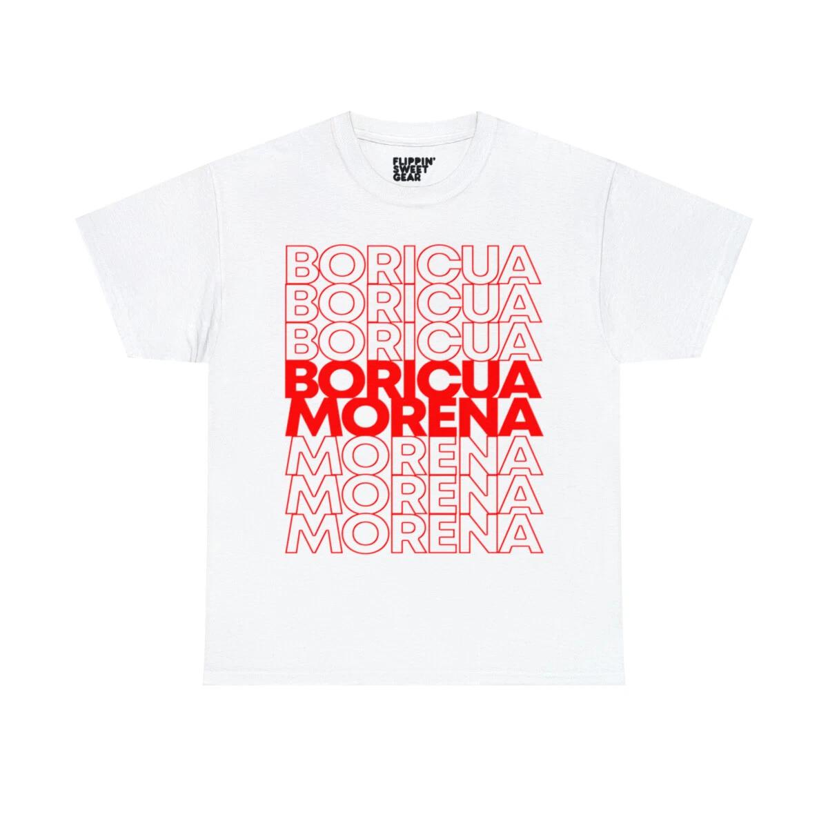 

Графическая футболка Boricua Morena Пуэрториканская 3XL