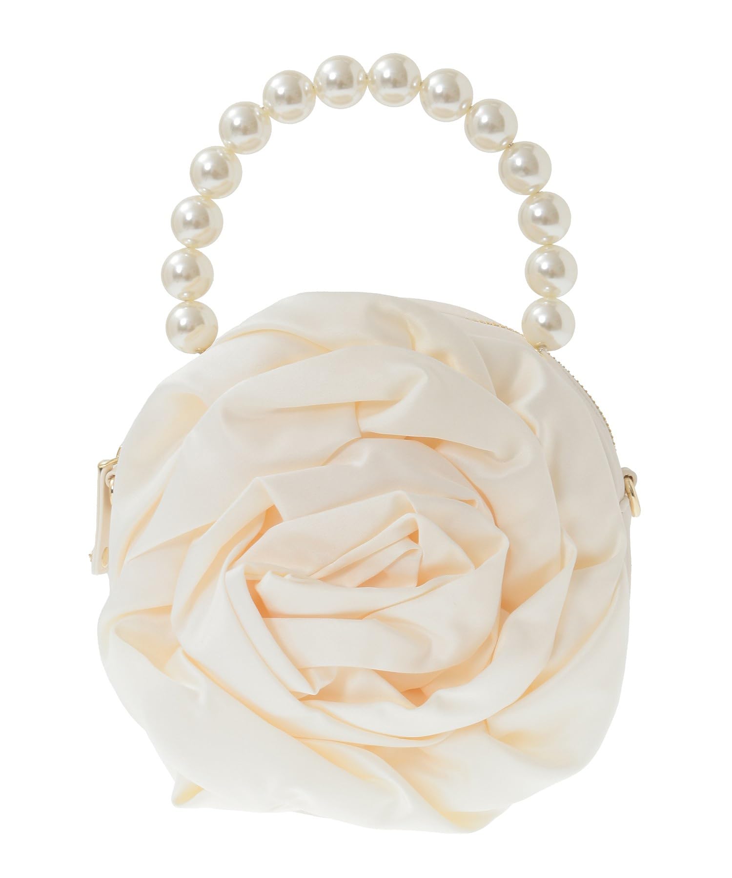 

Maison de FLEUR Rose Shoulder 08000755300 Bag, Ivory, F, слонова кістка