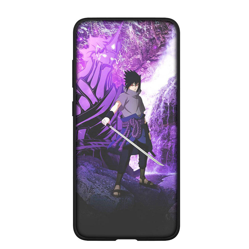 Phone Case for Samsung Galaxy S25 S24 S23 iPhone 16 15 Xiaomi Redmi Note 14 13 12 16E 11 Pro Max XR OPPO Moto Huawei Comics Naruto Uchiha Sasuke Cover