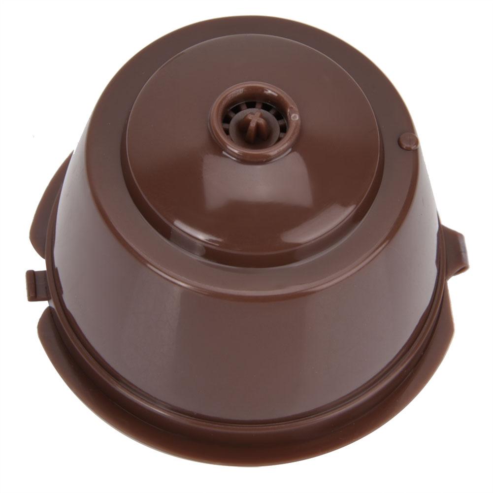 Återanvändbara Påfyllningsbara Kaffekapslar Pod Filterkoppar Set Med Sked Borste (3 Kaffekapslar)