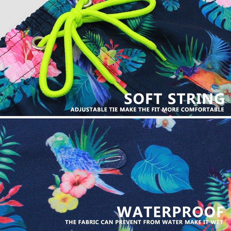 Męskie kąpielówki Szybkie wysychanie Oddychające spodenki kąpielowe Męskie stroje kąpielowe Plażowe spodenki plażowe Figi Kostiumy kąpielowe Spodenki surfingowe Strój kąpielowy