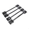 4Pcs Side Skirt/sill Trim Clips, Skirt Sill Panel Moulding Clips Spare Parts Repair Clamp