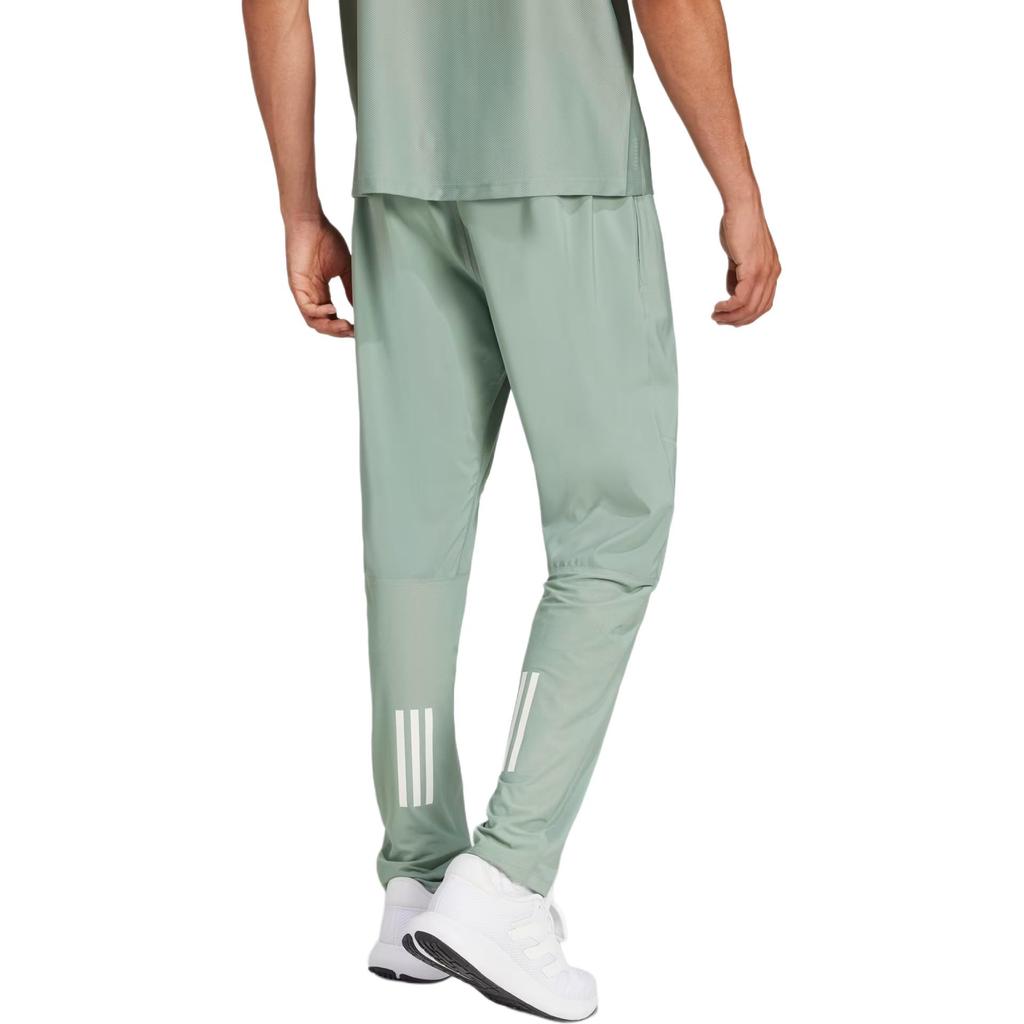 adidas Pantaloni Lunghi da Corsa da Uomo Own The Run con Tasca Laterale con Zip e Logo Elastico JD2247
