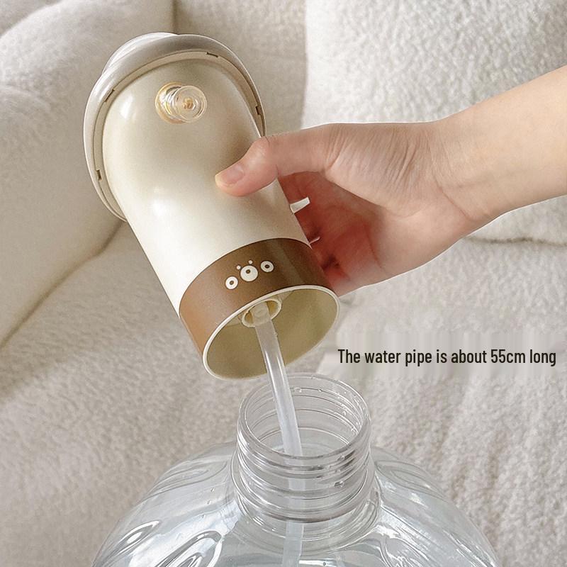 Rechargeable Automatic Electric Water Pump for Bottled Water Dispensers, Home Use, Large Barrels, Pure Water Buckets