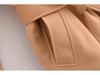 2024 Autumn Women's European & American Style Belted Long Coat