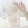 Sexy Lace Underwear Women's Summer Breathable Rabbit Ears Cup Big Chest Small Bar Soft Steel Ring Gather Bra