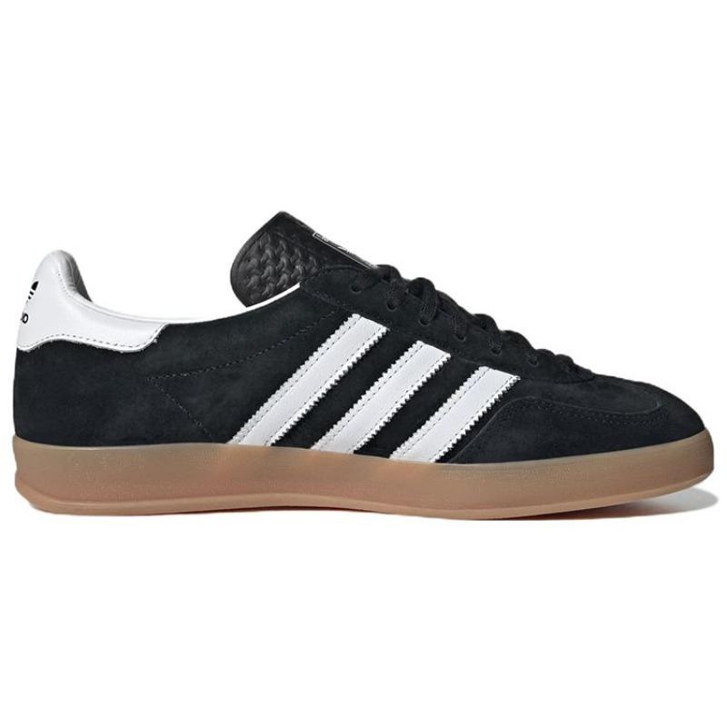 adidas Gazelle Indoor Black White Gum Men Sneakers Core-Black Cloud-White H06259