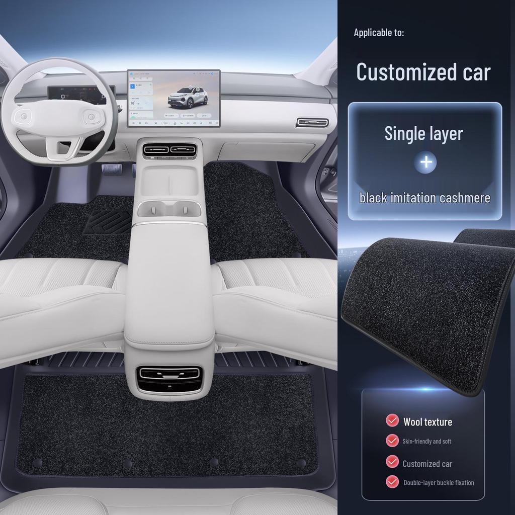 26-Changan CS75 PLUS TPE Floor Mats: 4th Gen Fully Enclosed Interior Upgrade by Kui Xi