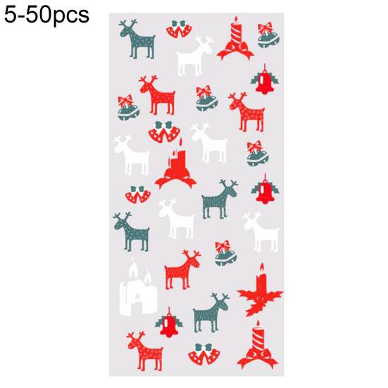 

Подарочная сумка, отличная универсальная сумка для конфет, 5 стилей, прекрасная сумка для вечеринок с рождественским узором, упаковочная сумка для бара 5