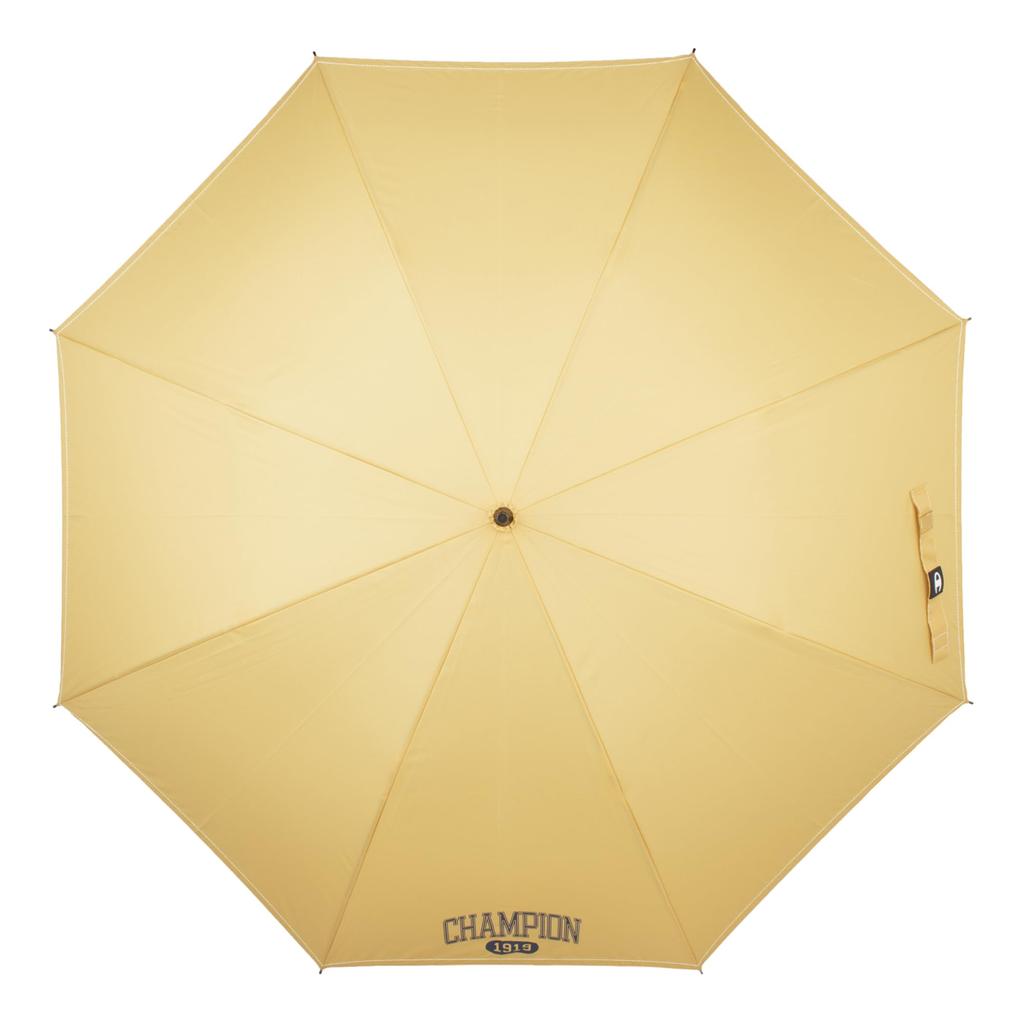 Champion Windproof Jump 65cm x College Solid CHU79JP65 Umbrella, 8R, Logo, Yellow, Color,