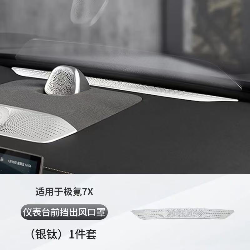 For Zeekr 7X Car Dashboard Air Outlet Protective Cover Air Conditioner Outlet Dust Proof Clog Proof Cover Modification Interior