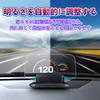 wiiyii Car OBD2 Tachometer OBD2 GPS OBD Suitable for Most Cars Manufactured After 2008 HUD, Tachometer, OBD2, Head-Up Display, Instrument, +