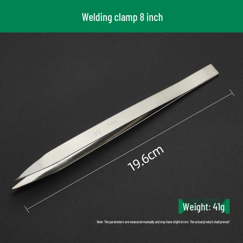 Gold- & Silberschmiedelötpinzette - Edelstahl, Multifunktional für Handyreparatur, Dünne & Dicke Klemmen.