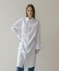 The Penny Tuck Long Shirt One Piece - Ivory
