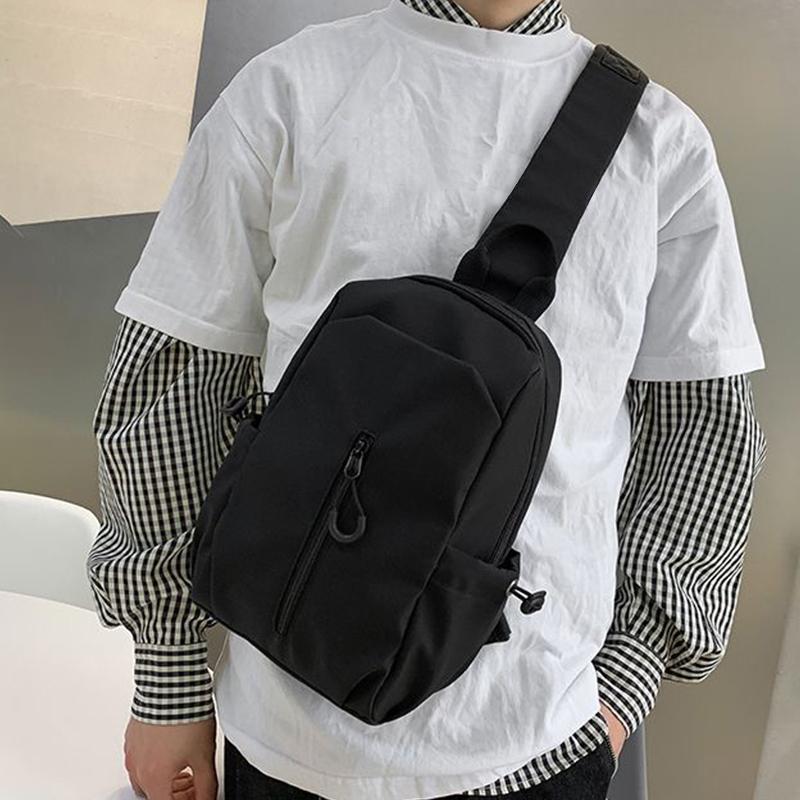 Neutral Style Backpack For Men And Women, Multi-Functional, Trendy, Suitable For Hiking, Cycling, Messenger Bag, Crossbody Bag