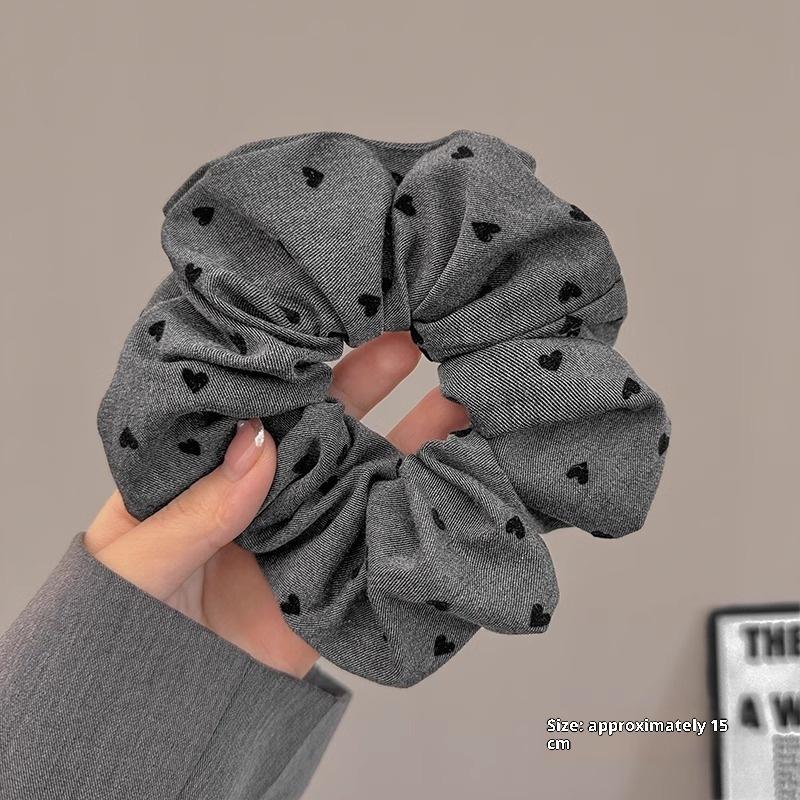 Inel de Păr Dantelă Intestin Mare Femei High-end Super Zână Titlu Elegant Coadă Joasă Coardă de Păr Accesorii de Păr