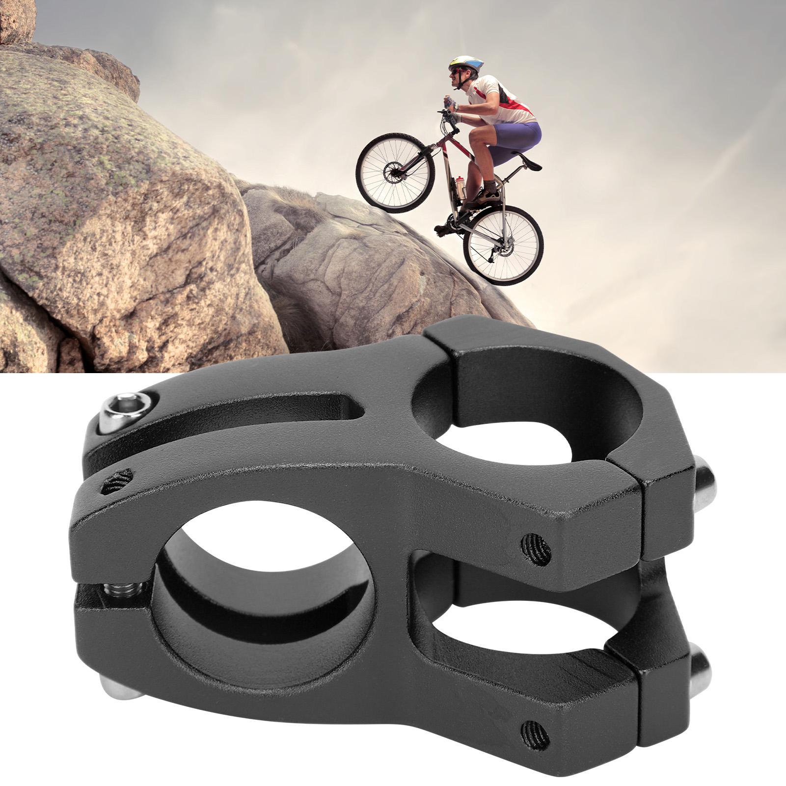 LUNJE Mountain Bike Stem Short Handlebar Aluminum Alloy Hollow Stem 31.8x35mm