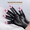 SM Wolf Tooth Teasing Gloves: Finger Cots for Female Pleasure and Adult Play.