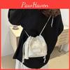 Minimalist Fashion Shoulder Bag For Women 2024 Trendy Summer Large Capacity Pu Bucket Bag