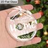Housewarming Glass Christmas Ornament, New Home Ornament, Christmas Decor, Gifts for New Homeowners, New Home Gift, Festive Decoration Pendants