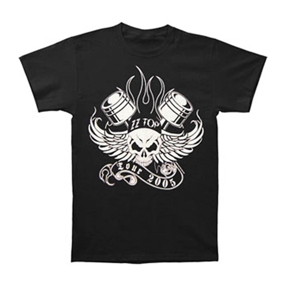 Men s ZZ Top Skull 2005 T-shirt Small Black M
