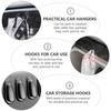 8 Pcs Self Adhesive Hooks for Auto Multifunctional Car Seat Hanger