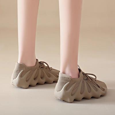 Putian Coconut Shoes 450 Men's Shoes Summer Breathable Volcanic Octopus Couple Flying Mesh Shoes Women's Sports Socks Shoes