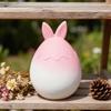 Easter DIY Silicone Mold Cute 3D Silicone Bunny Ear Mould Egg Shape Soap Mold Easter Rabbit Ear Eggshell Decoration Molds