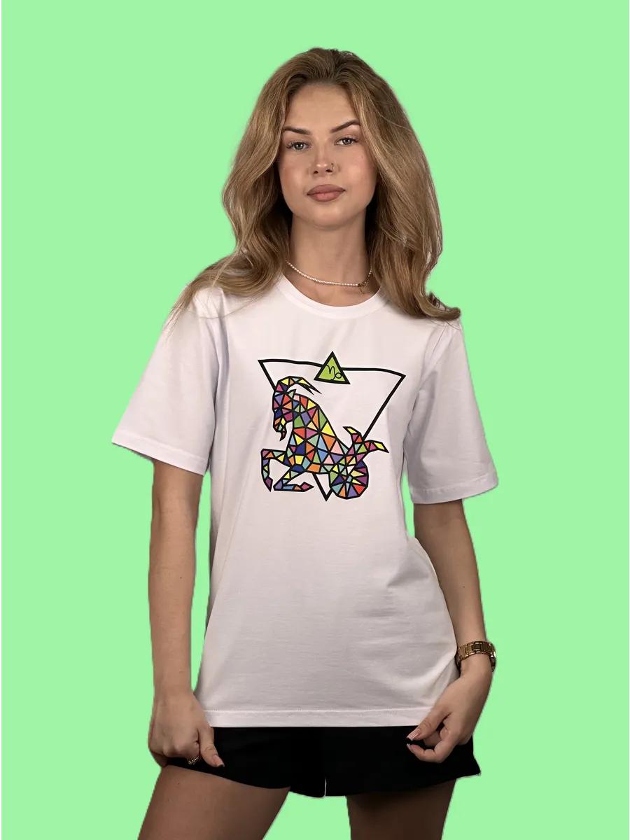 Capricorn print T-shirt 4XL