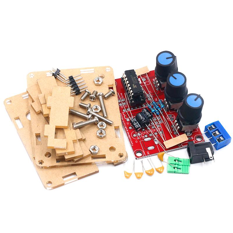 New XR2206 High Precision Signal Generator DIY Kit Sine Triangle Square Waves 1Hz 1MHz Frequency Range Adjustable Frequency
