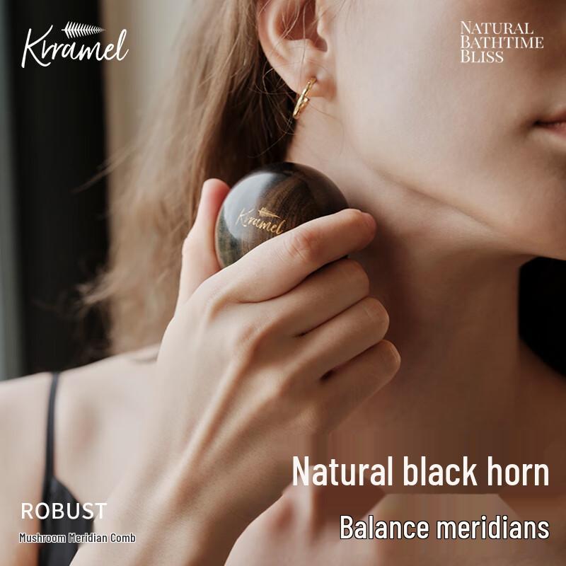 KRRAMEL Mushroom Meridian Massage Comb