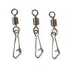Heavy-Duty Stainless Steel Fishing Swivel with Safety Pin - American Barrel Copper Connector