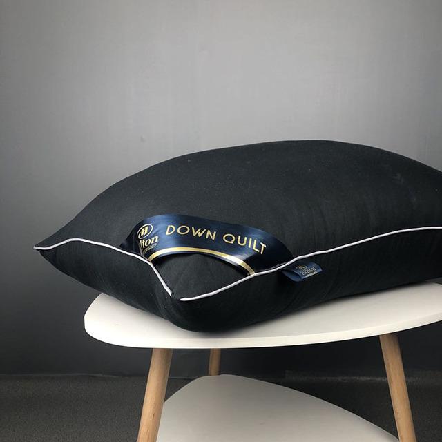 Chinese Natural Cotton Single Pillow 100% Polyester Fiber Orthopedic Neck Pillow Hotel Memory Pillow Healthy Sleep Stand 1PC