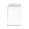 PP Cover A7 Flip-Up Coil-Bound Lined Notebook - Mini English Diary for Students & Stationery