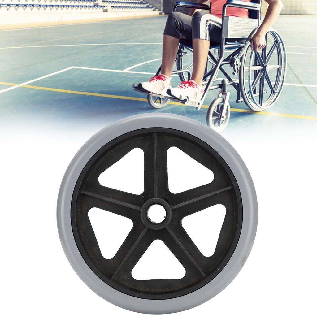 Electric Wheelchair Wheels Wear Resistant Wheelchair Replacement Part Accessory(8inch )