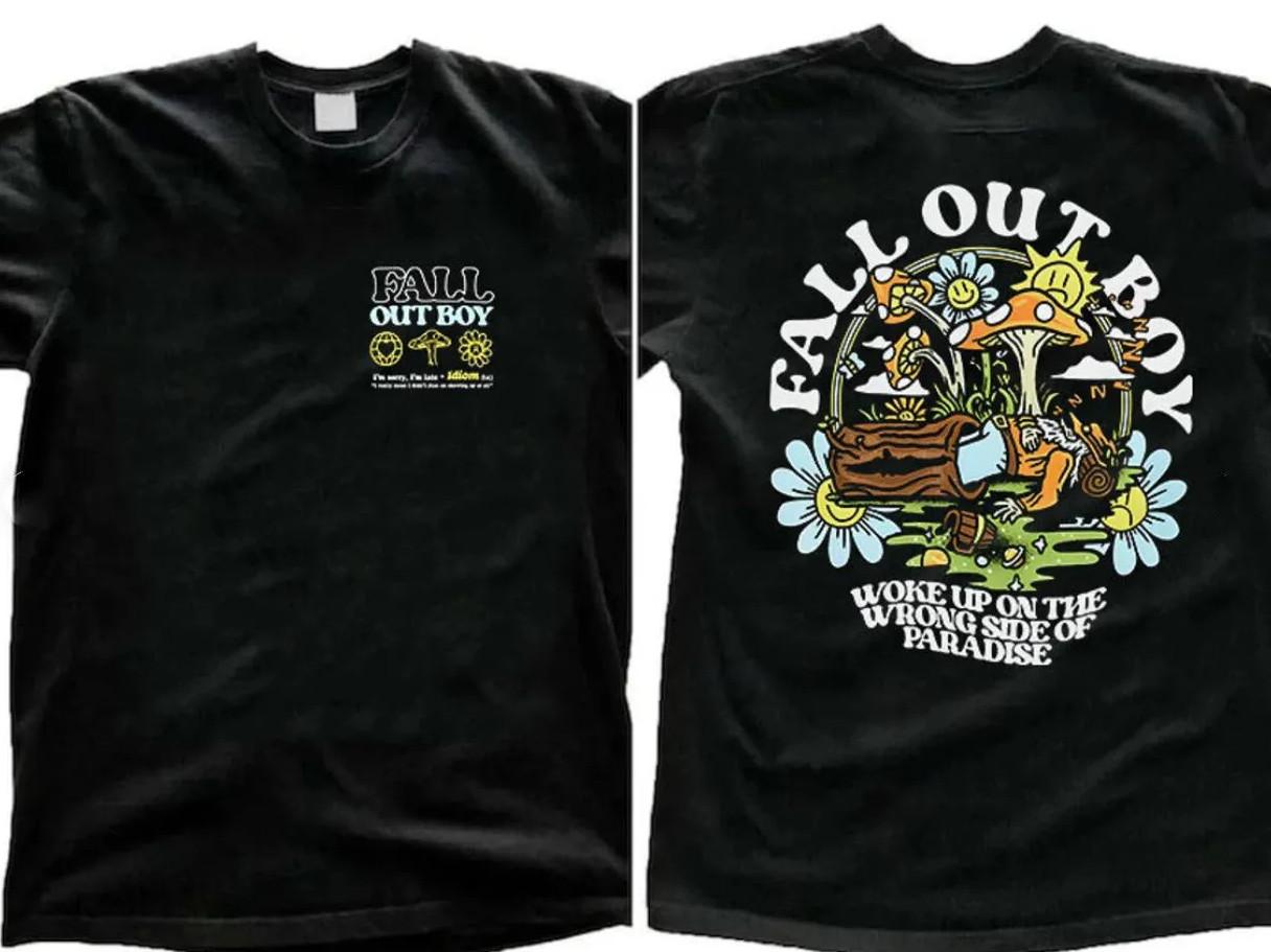 Fall Out Boy 2026 Tour Shirt Fall Out Boy Band Fan Shirt All Size S5XL XL