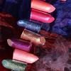 Waterproof Lipstick Long Lasting Shimmer Pigmented Lip Color - Glittery Shiny Finish for Party Holiday & Birthday Makeup