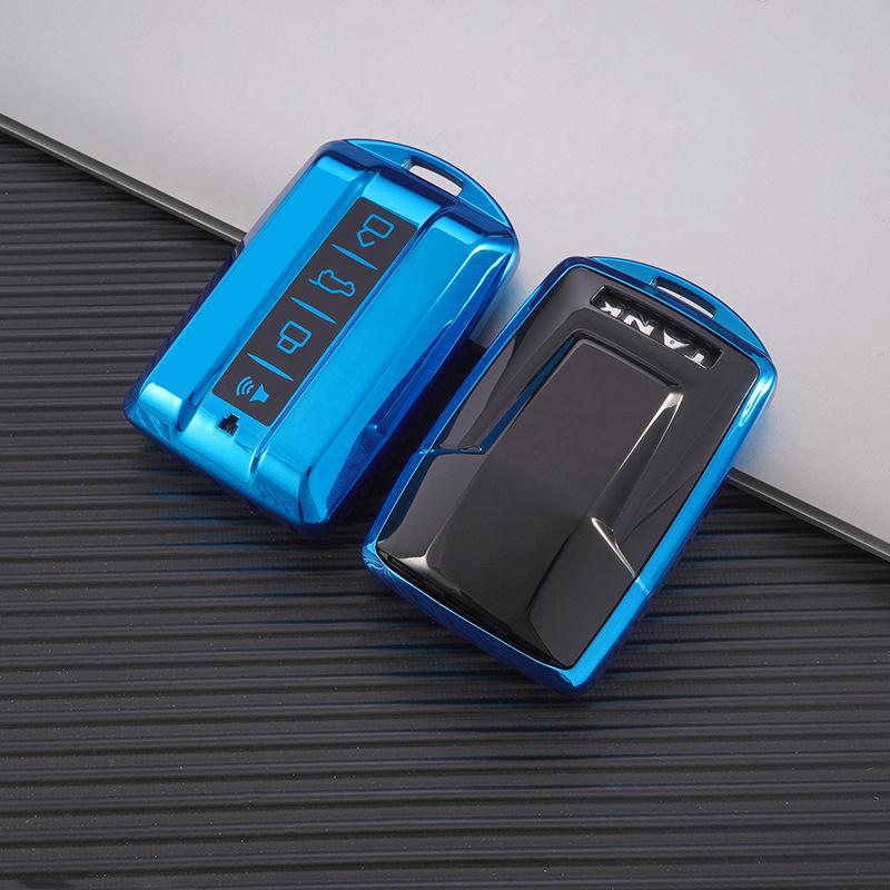 Tank 300 Cyber Wey Key Case - New Logo Protective Shell by Great Wall Motors.